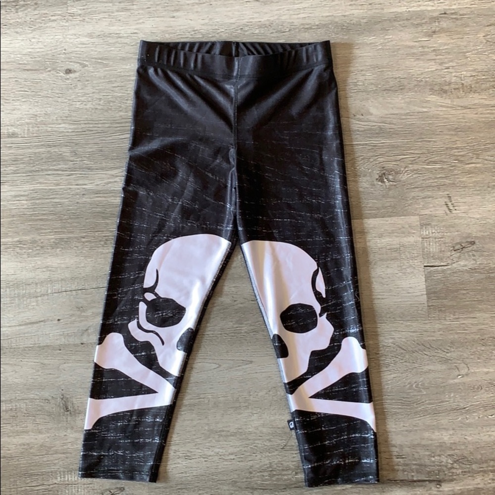 Terez for SoulCycle skull leggings